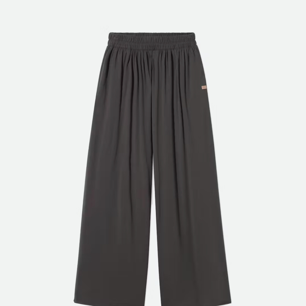 Lunya Charcoal Wide Leg Pants